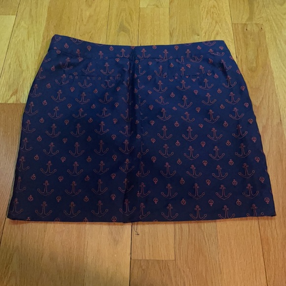 Tommy Hilfiger Skirt size 12 Blue with Anchors - Picture 2 of 4